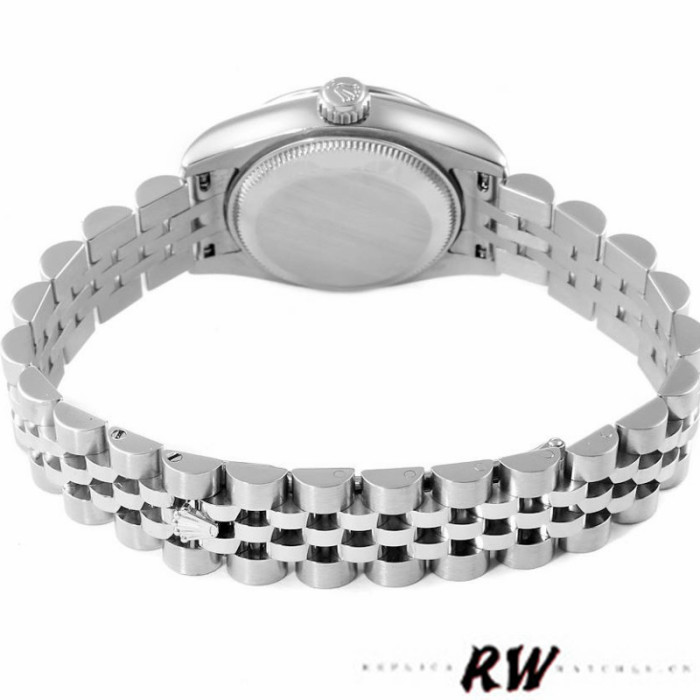 Rolex Datejust 179174 Silver Roman Dial Fluted Bezel 26MM Lady Replica Watch
