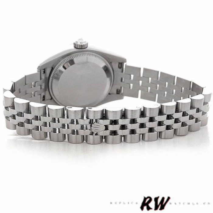 Rolex Datejust 179174 Sodalite Diamond Dial Fluted Bezel 26MM Lady Replica Watch