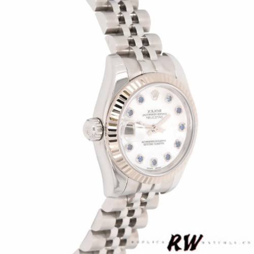 Rolex Datejust 179174 Mother of Pearl White Dial 26MM Lady Replica Watch