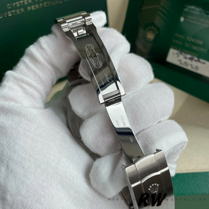 Rolex Day-Date 228239 Dark Rhodium Grey Dial Fluted Bezel 40mm Mens Replica Watch