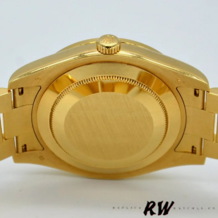 Rolex Day-Date 228348RBR Silver Roman Dial Diamond Bezel 40mm Mens Replica Watch