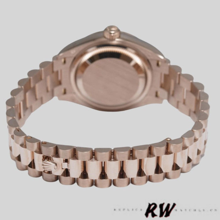Rolex Datejust 279175 Sundust Diamonds Dial Fluted Bezel 28mm Lady Replica Watch