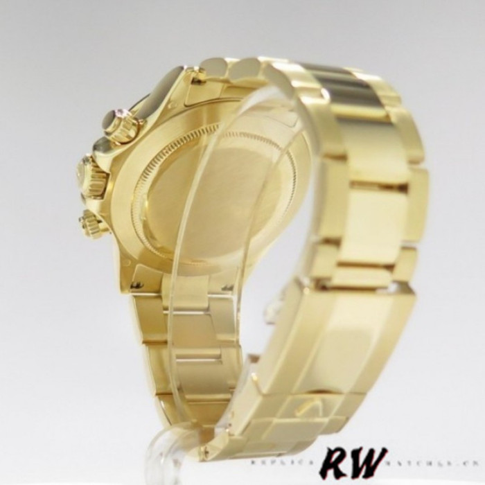 Rolex Cosmograph Daytona 116528 Black MOP Roman Dial 40MM Mens Replica Watch