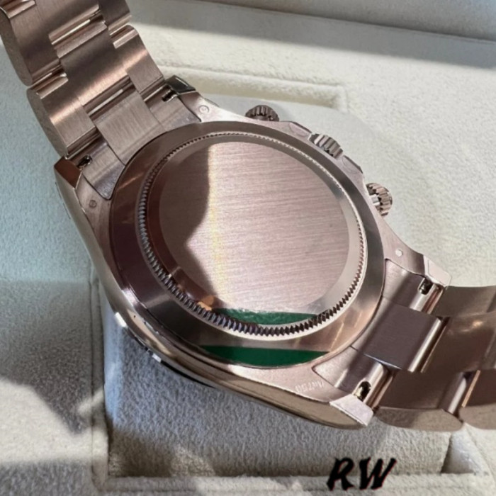 Rolex Daytona m116505 Everose Gold Meteorite Grey Dial 40MM Mens Replica Watch