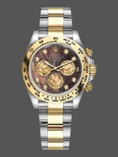 Rolex Cosmograph Daytona 116503 Black Mother Of Pearl Dial 40MM Mens Replica Watch