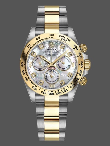 Rolex Cosmograph Daytona 116503 White Mother Of Pearl Dial 40MM Mens Replica Watch