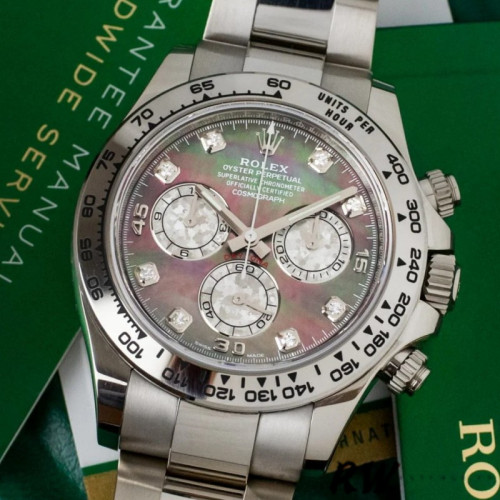 Rolex Cosmograph Daytona 116509 Diamond Markings 40MM Mens Replica Watch