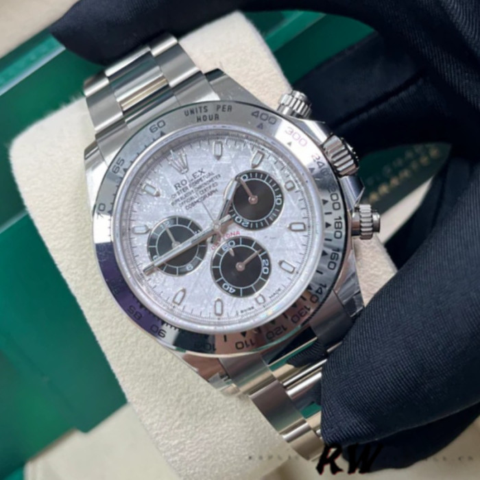 Rolex Cosmograph Daytona 116509 Meteorite Grey Dial 40MM Mens Replica Watch