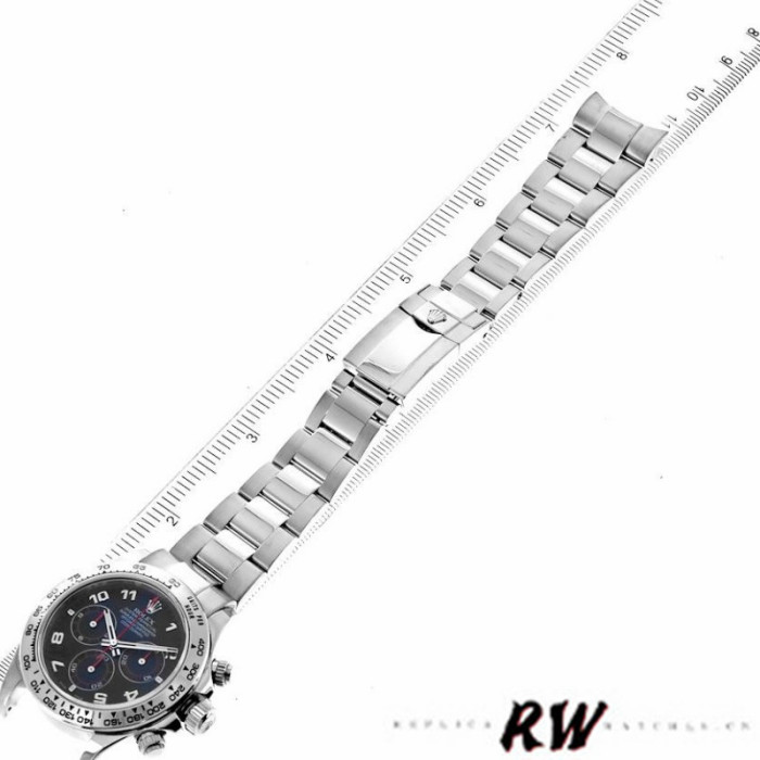Rolex Cosmograph Daytona 116509 Black Arabic Dial White Gold 40MM Mens Replica Watch