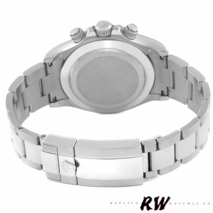 Rolex Cosmograph Daytona 116509 Silver Arabic Dial White Gold 40MM Mens Replica Watch
