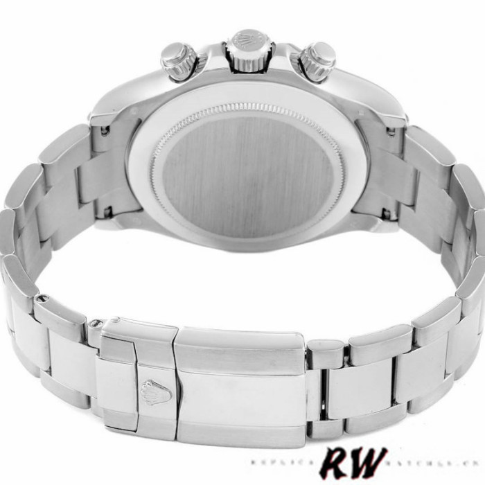 Rolex Cosmograph Daytona 116509 White Arabic Dial White Gold 40MM Mens Replica Watch