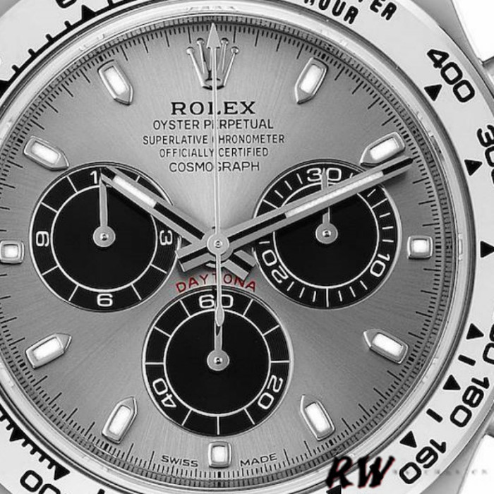 Rolex Cosmograph Daytona 116509 Silver Index Dial 40MM Mens Replica Watch