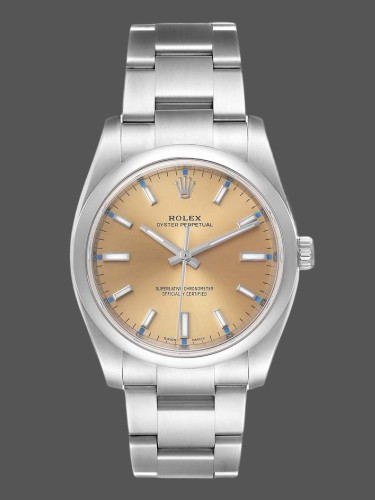 Rolex Oyster Perpetual 114200 White Grape Index Dial 34mm Unisex Replica watch