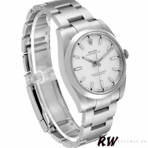 Rolex Oyster Perpetual Air-King 114200 White Index Dial 34mm Unisex Replica watch