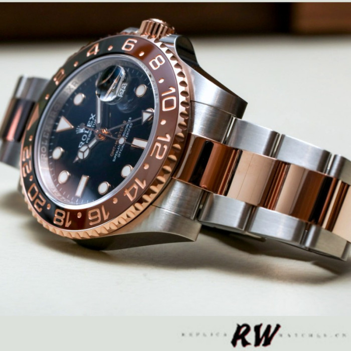 Rolex GMT-Master II 126711CHNR Black Dial 40mm Mens Replica Watch