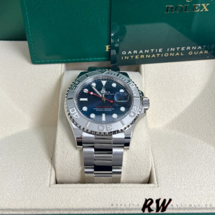 Rolex Yacht-Master 126622 Platinum Bezel Blue Dial 40MM Mens Replica Watch