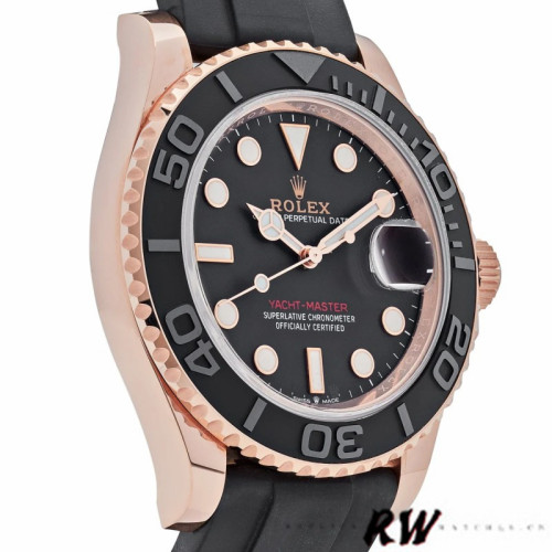 Rolex GMT-Master II 126655 Black Dial Rose Gold 40mm Mens Replica Watch