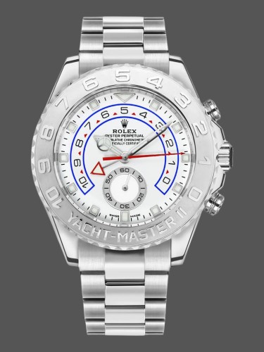 Rolex GMT-Master II 116689 White Dial Platinum 44mm Mens Replica Watch