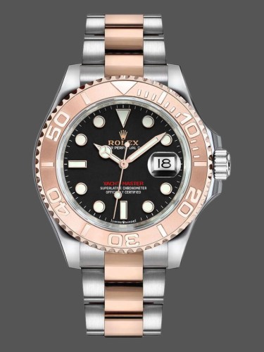 Rolex GMT-Master II 116621 Black Dial Rose Gold 40mm Mens Replica Watch