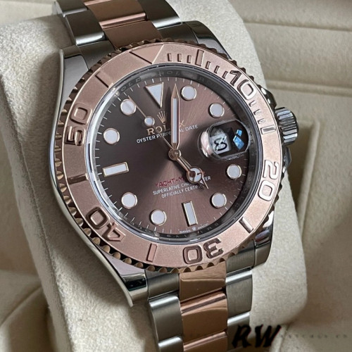 Rolex GMT-Master II 116621 Chocolate Dial Rose Gold 40mm Mens Replica Watch
