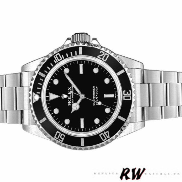 Rolex Submariner 5513 Black Dial Stainless Steel 40mm Mens Replica Watch
