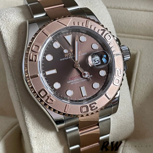 Rolex Yacht-Master 126621 EverRose Gold Chocolate Brown Dial 40MM Mens Replica Watch