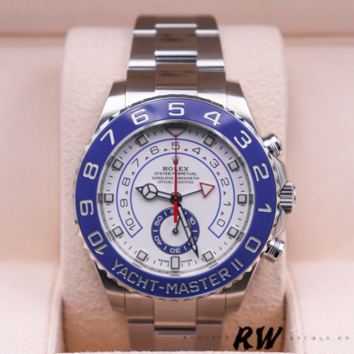 Rolex GMT-Master II 116680 White Square Dial 44mm Mens Replica Watch