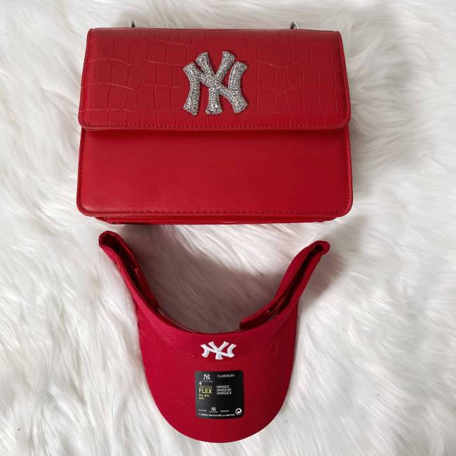 Square Wholesale Purse & Visor Set #N
