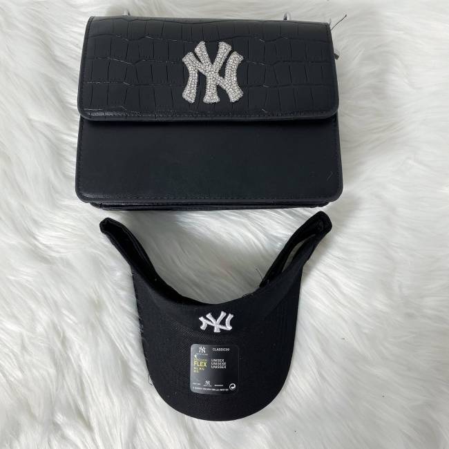 Square Wholesale Purse & Visor Set #N