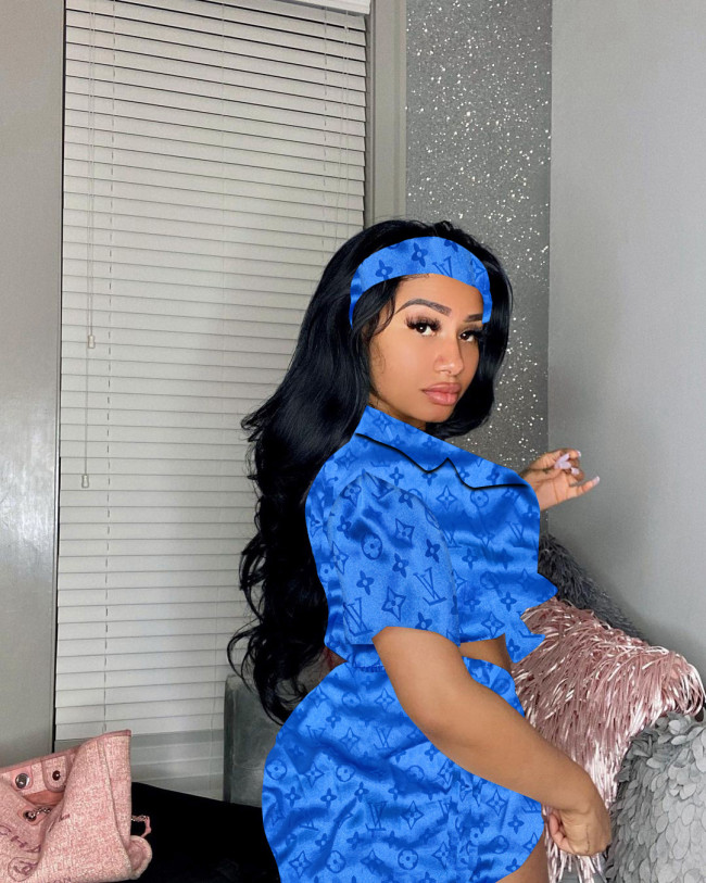 Designer Sleepwear 3 Pcs Sets #LOV