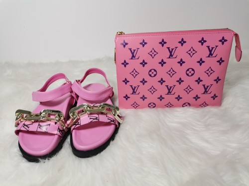 Designer Shoes and Purse Set Free Shipping with Box #LOV