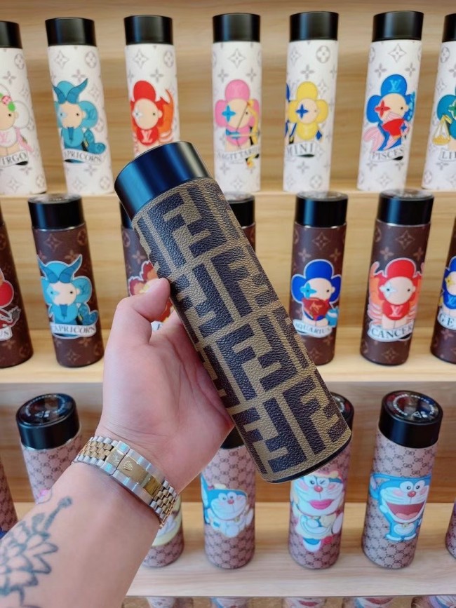 Designer Digital Thermos Cups