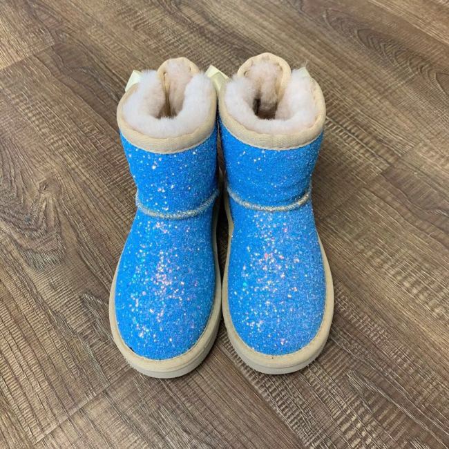 Kids  Wholesale Glitter Boots #UG