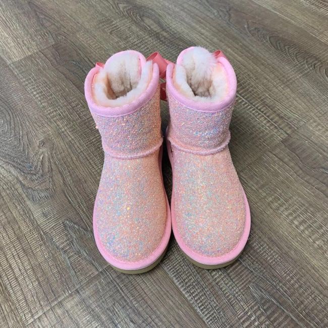 Kids  Wholesale Glitter Boots #UG
