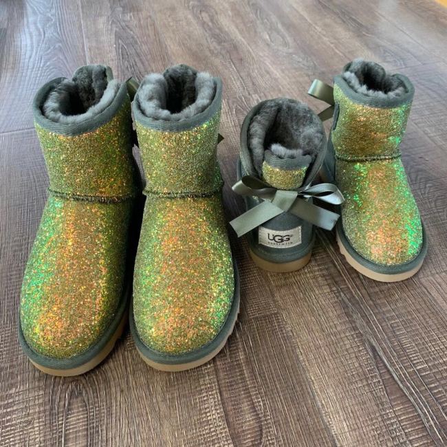 Kids  Wholesale Glitter Boots #UG