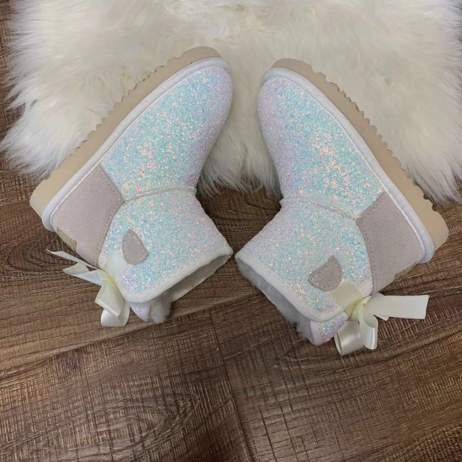 Kids  Wholesale Glitter Boots #UG