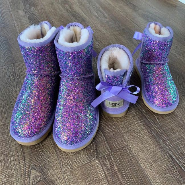 Kids  Wholesale Glitter Boots #UG