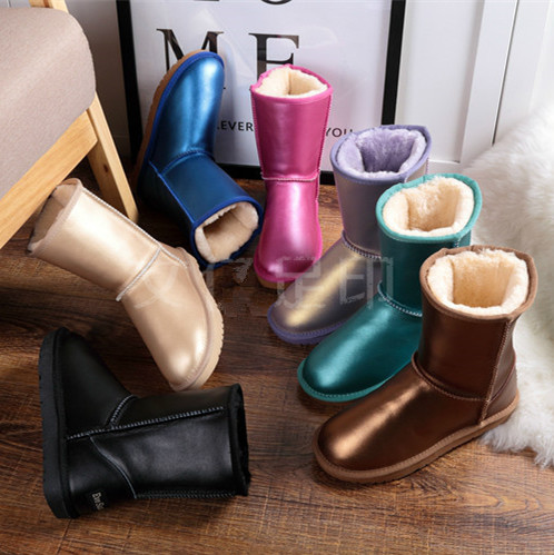 Water Proof Shiny Wholesale Boots with Box #UG