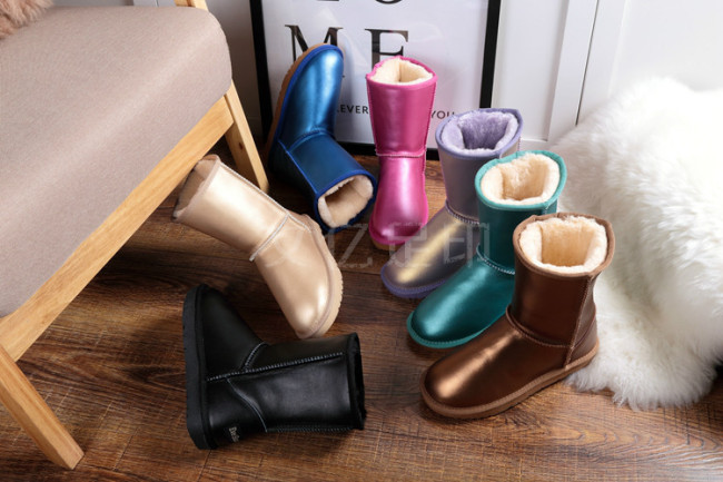 Water Proof Shiny Wholesale Boots with Box #UG