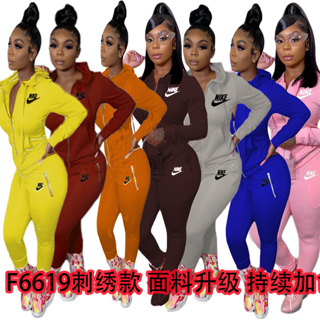 Embroidery Wholesale Hoodie Set (No Tags) #NIK