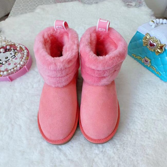 Kids Wholesale Fur Boots #UG