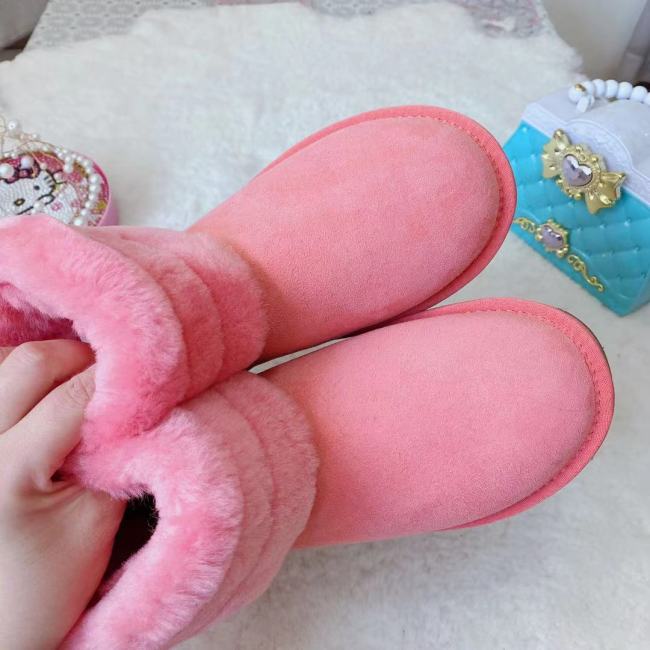 Kids Wholesale Fur Boots #UG