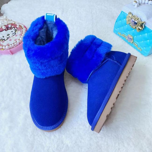 Kids Wholesale Fur Boots #UG
