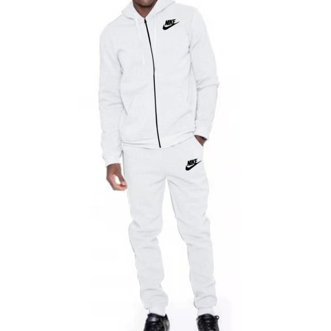 Men's Wholesale  Set with Hood Cotton Material with Tag (With Fleece)  #POL #NIK