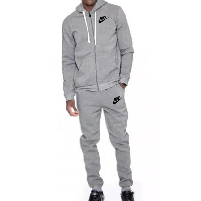 Men's Wholesale  Set with Hood Cotton Material with Tag (With Fleece)  #POL #NIK