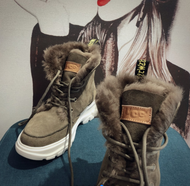 Wholesale Furry Boots with Box Free Shipping #UG