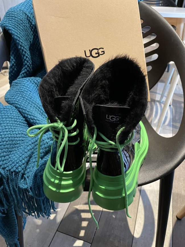 Wholesale Furry Mid Boots Free Shipping with Box #UG