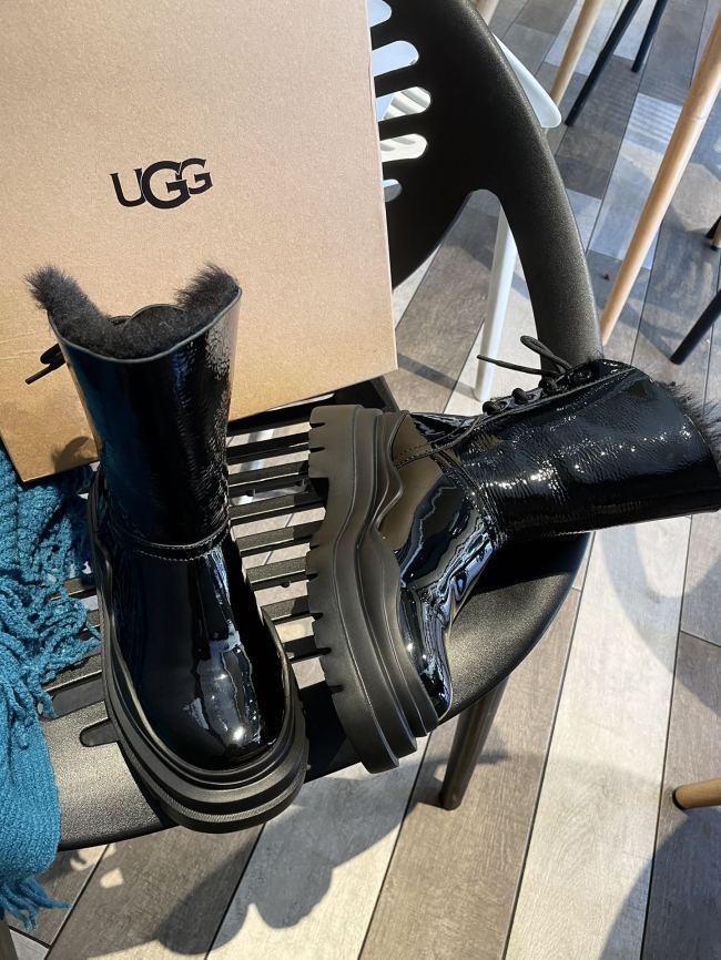 Wholesale Furry Mid Boots Free Shipping with Box #UG