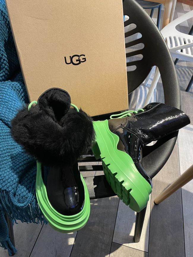 Wholesale Furry Mid Boots Free Shipping with Box #UG