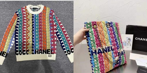 Wholesale Sweater and Bag Set #CHN